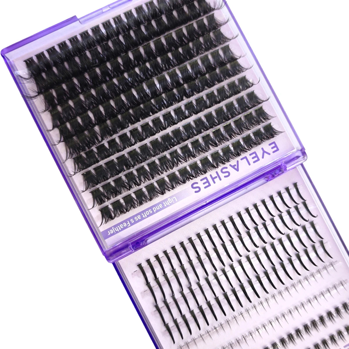 Lash Clusters Kit Lash Spikes Eyelash Clusters bottom Volume Individual Lashes DIY Spiky Lash Extension Manga Clusters Eyelash