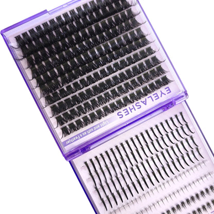 Lash Clusters Kit Lash Spikes Eyelash Clusters bottom Volume Individual Lashes DIY Spiky Lash Extension Manga Clusters Eyelash