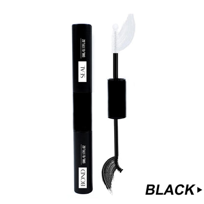 Lash Cluster Glue Bond and Seal Kit with Lash Glue Remover and Tweezers and Lash Brush for Lash Extension Clusters Makeup Tool,